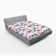 Drap-housse floral Ambesonne