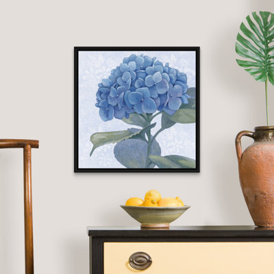 «Blue Hydrangea IV», art mural sur toile