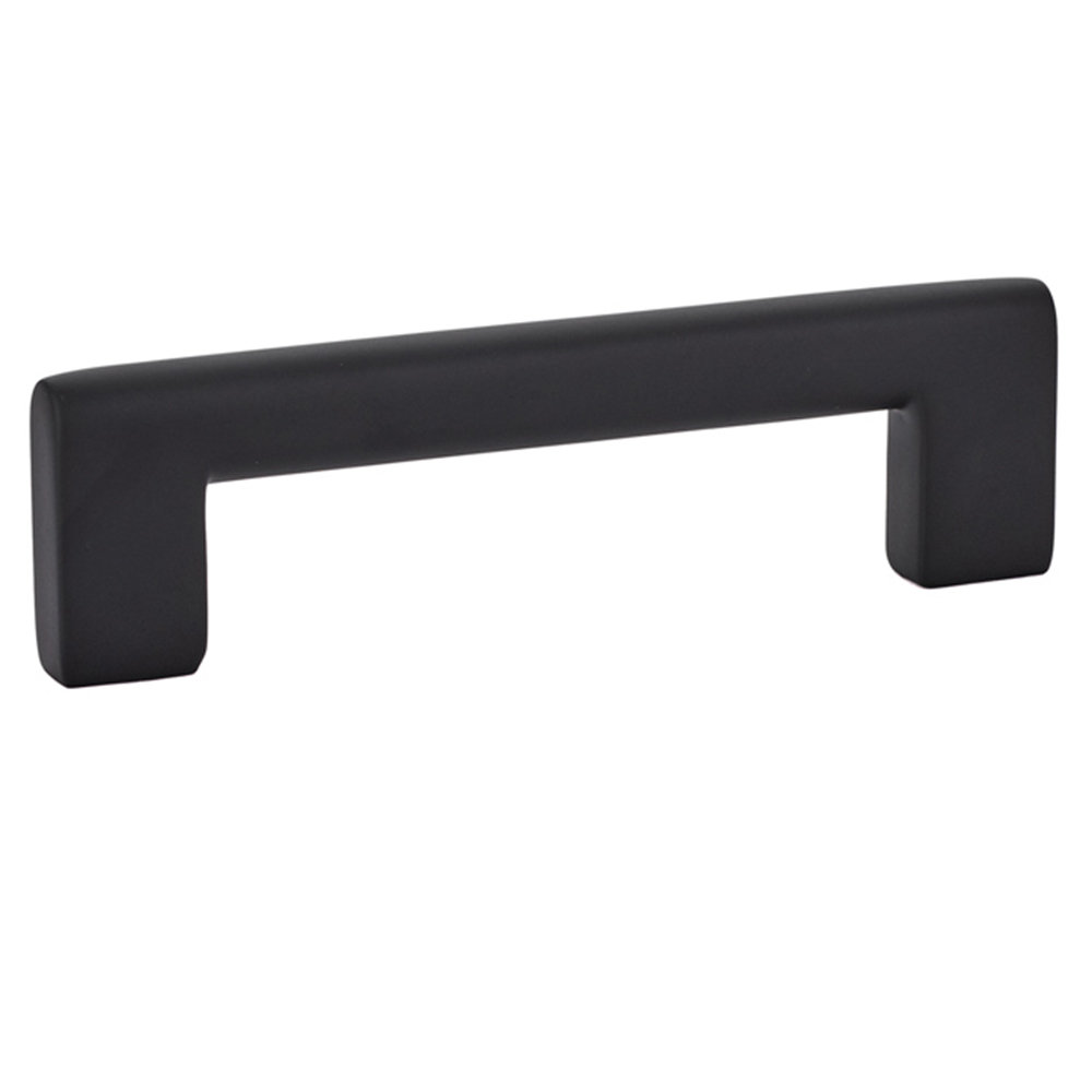 Trail Dane Cabinet Pull, Flat Black, 4"