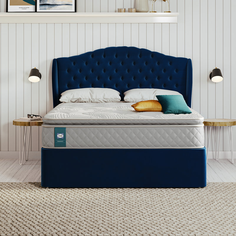 Sealy 32cm Ashton Pocket Sprung Mattress - Medium Soft, Single (3')