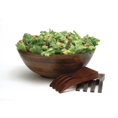 Birch Lane™ Camila Wood Salad Bowl