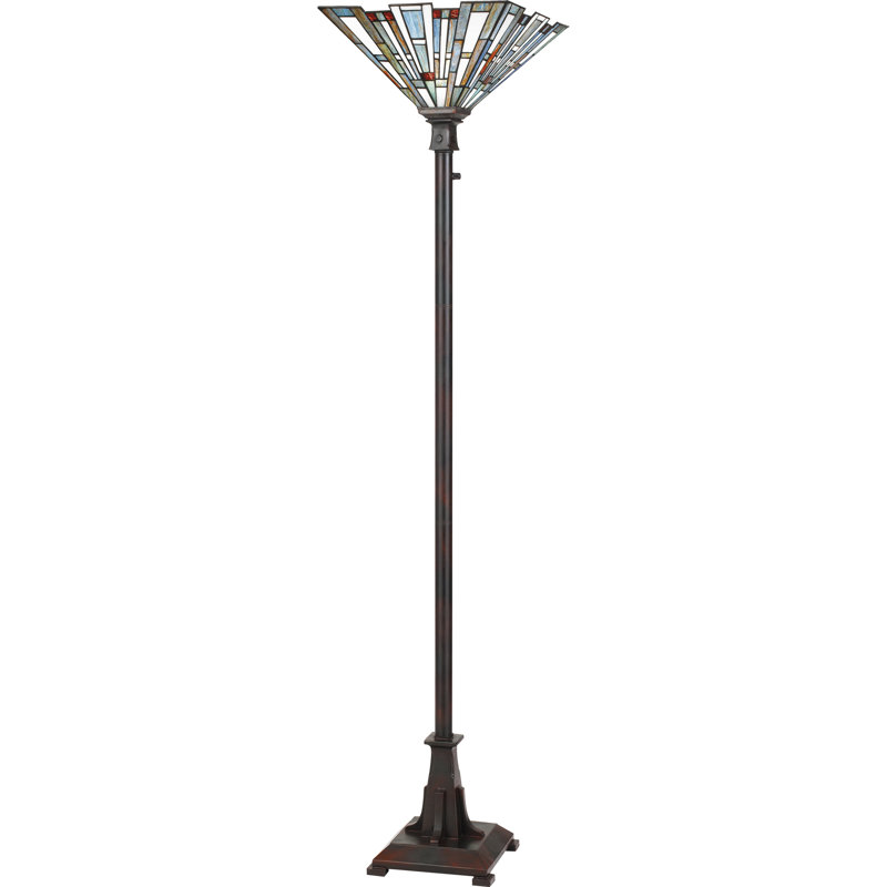 LosPalmos 71'' Valiant Bronze Torchiere Floor Lamp