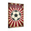 «Bath & Laundry Football Ball Sunburst», reproduction d'art en bois-370329065