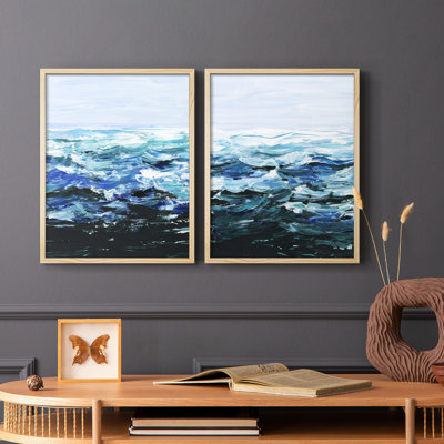 Beneath the Sea Surface I-Premium Framed Print -Ready to Hang - No Nails Required - No Nails Required