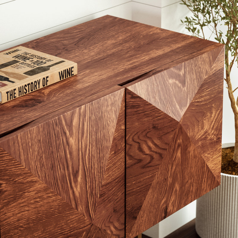 Nataly 71" Wide Buffet Table, Natural