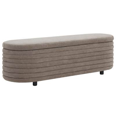 Delray 60" Linen Bedroom Bench