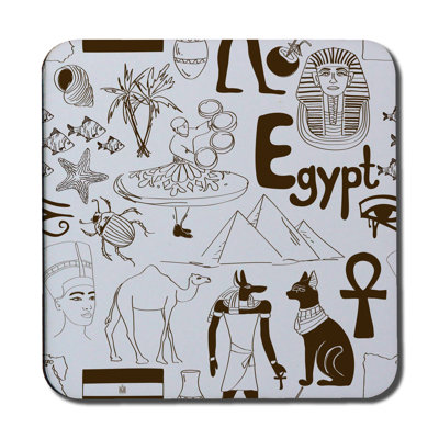 Square 6 Piece Coaster Set