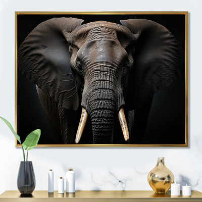 Éléphant Silent Majesty I - impression
