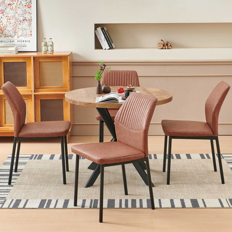 5-Piece Dining Set, Brown