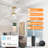 Portico 5 Blades Indoor Ceiling Fan with Light Kit and Remote-2044687862-2044687857-2044687757