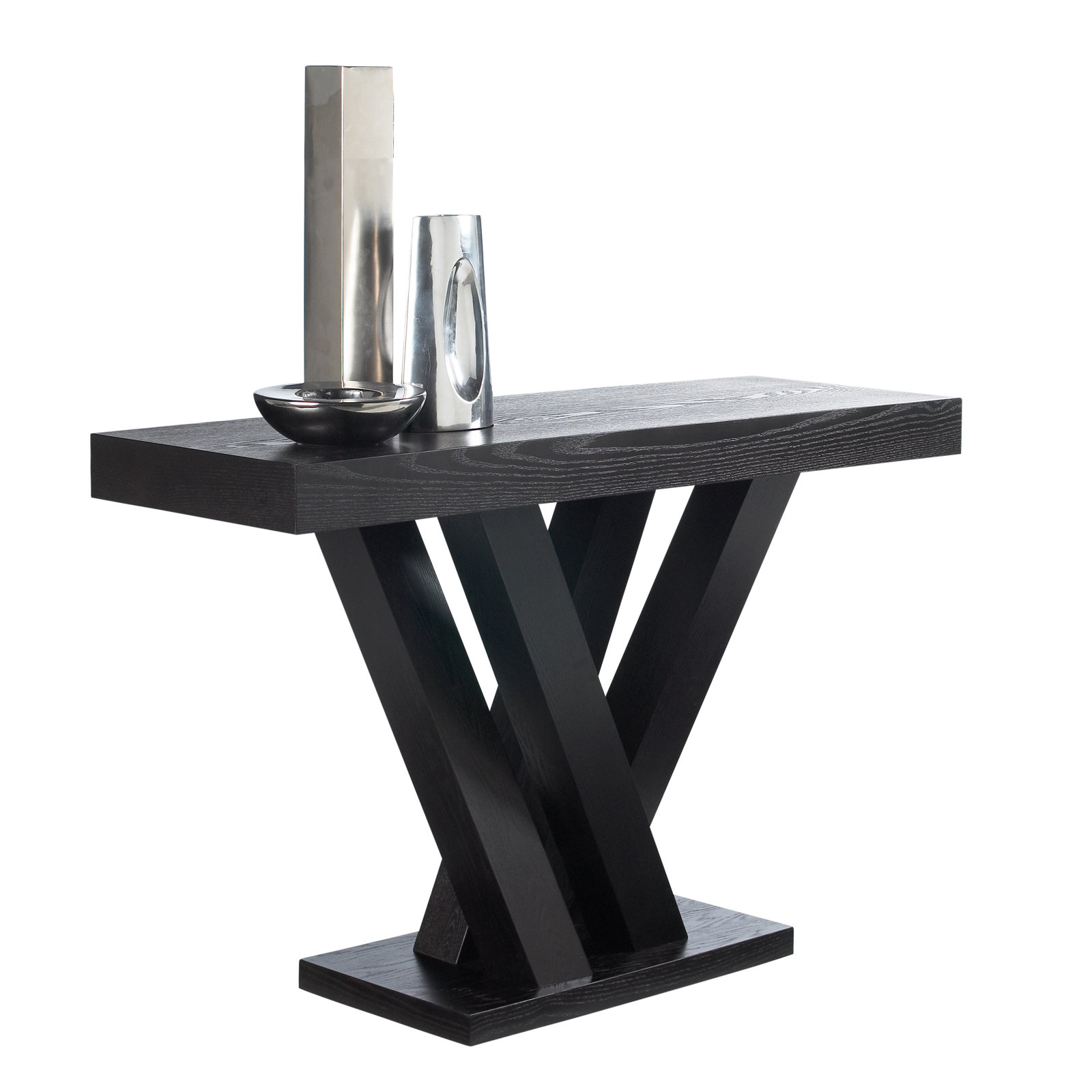 Stubbs 47" Solid Wood Console Table, Dark Espresso