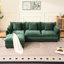 Upholstered 51.57 " Linen Sectional