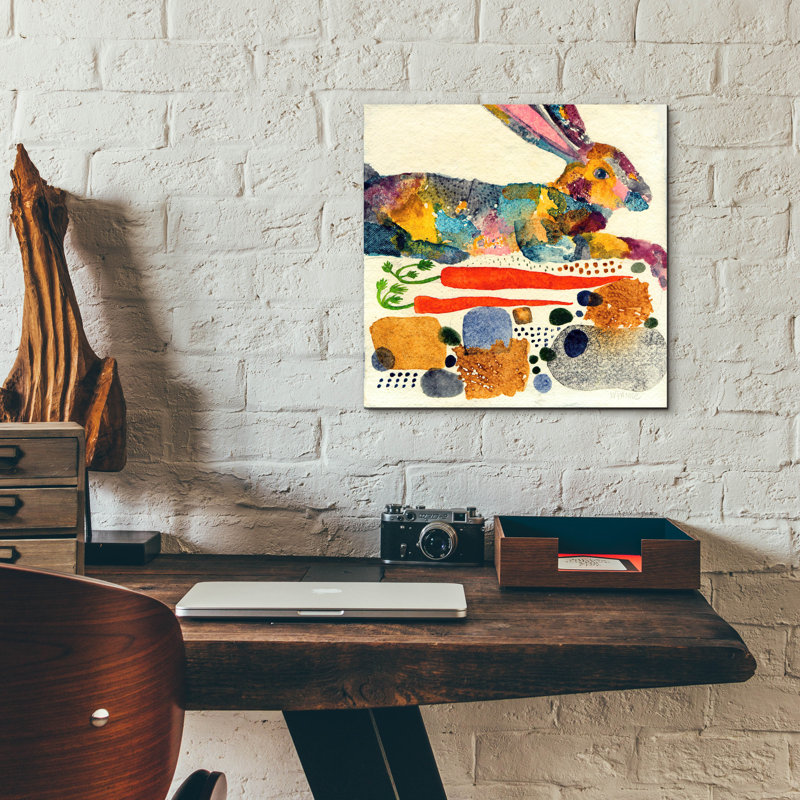 «Provisions» par Wyanne, art mural en verre acrylique, H 12 po x l 12 po x P 0,13 po