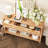 51" Natural Entryway Console Table