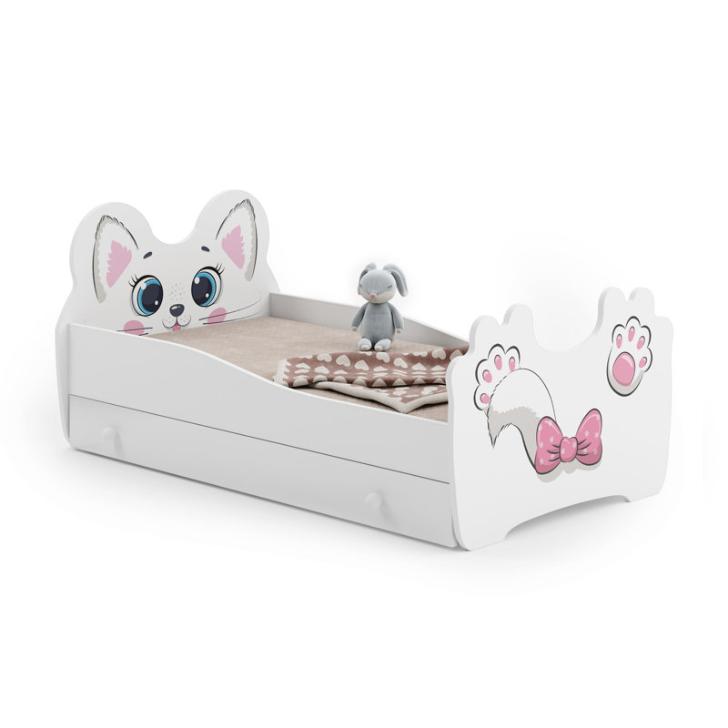 Children's bed auto - Tipper truck, Cot Bed / Toddler (70 x 140cm)