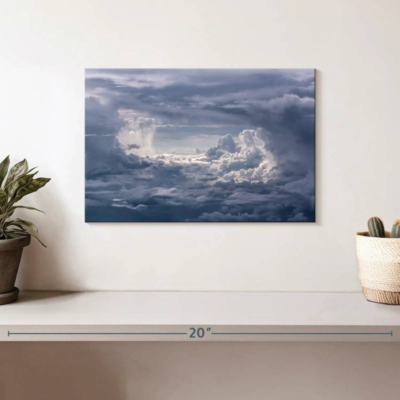 Alvord Blue Cloudy Sky, 8" H x 12" W