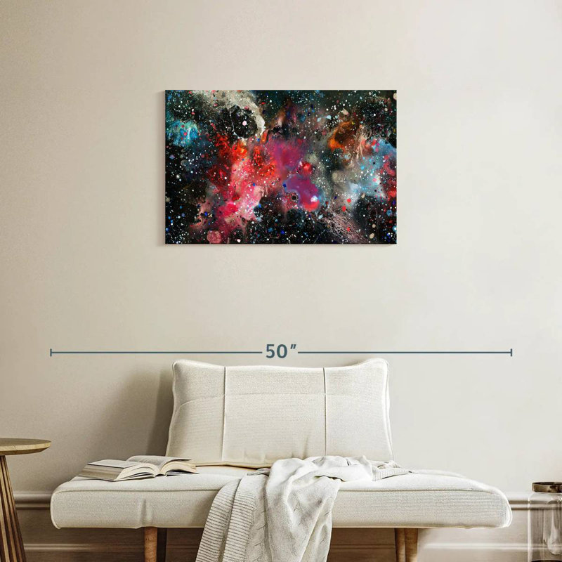 Galaxie colorée