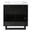 Ensemble de meuble-lavabo simple 29,5 po Reika-1347544153