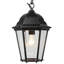 Lanterne murale d'extérieur 1 lumière en noir impérial-69984668