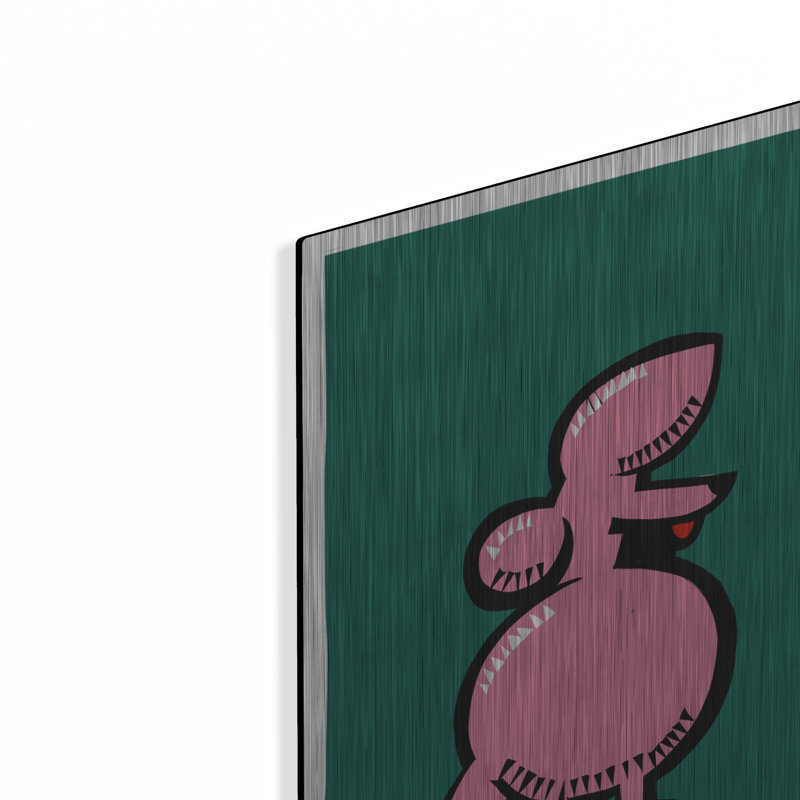 "Caniche rose" par Irena Orlov, H 16 po x l 12 po