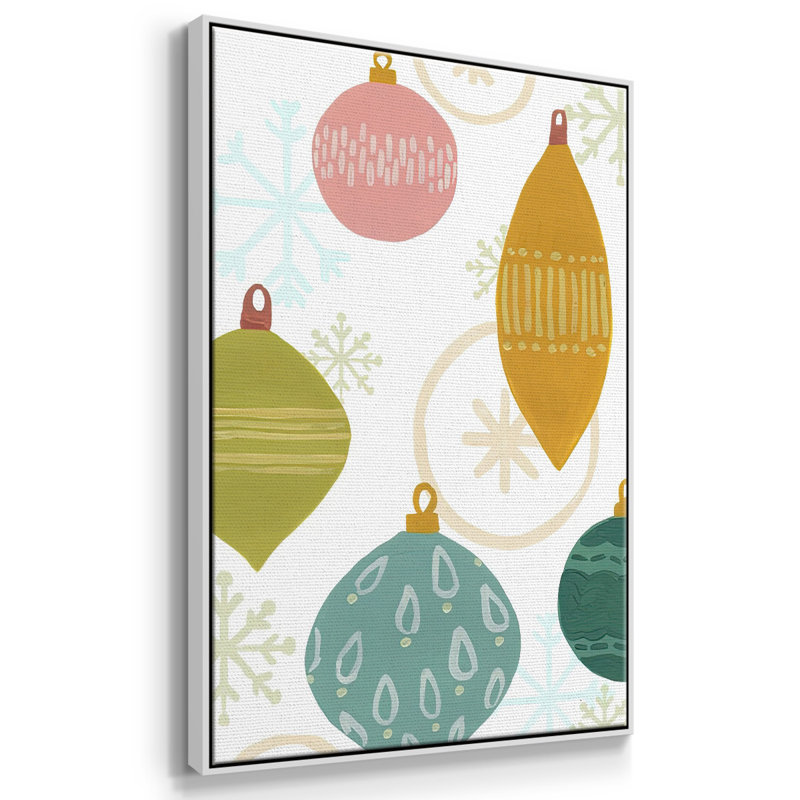 Collection Modern Holiday B, H 25 po x l 17 po x P 1,5 po, Blanc