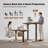 63" Solid Tabletop Dual Motor Electric Height Adjustable  Standing Desk-635359003-635357413