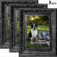 Cadre photo 3 pièces 8 "x 10" noir pour cadeaux de fête des pères-131273773-131273774-131273776