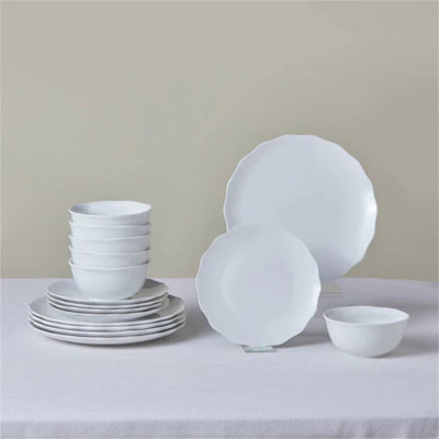 Bone China Dinnerware Set 18 Piece - Service for 6