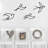 Elegant Decorative Metal Wall Accessory Set (4 Pieces), Black Finish | 100% Metal, Thickness: 0.05 inches | Bird Designs: 11.8 x 6.5 inches, 11.4 x 6.5 inches, 11.4 x 5.7 inches, 11.4 x 10.2 inches | Perfect for Home Décor & Unique Wall Art