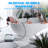 Bubble Bath Mat, Bathtub Mat With Remote Control, Waterproof, Non-Slip, Adjustable 6 Speed, Full Body Spa Massager