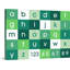 «Alphabet» par Justin, art textuel en vert-18659940-26130816