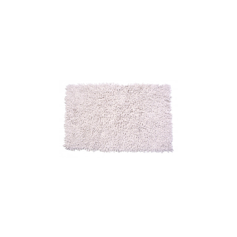 Pinter Cotton Non-Slip Bath Rug, Ivory
