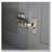 57" Rolling Kitchen Island with Stainless Steel Top-746627620