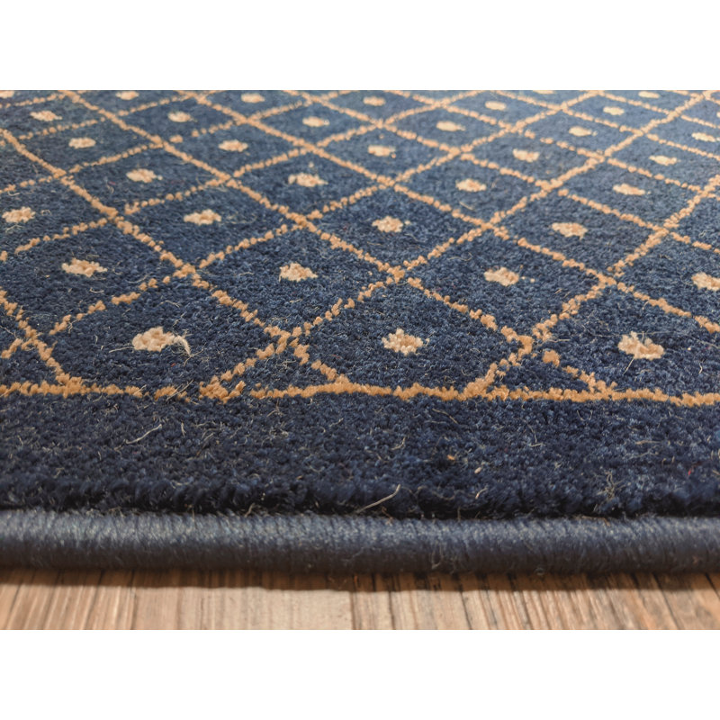 Tapis bleu Sturbridge, Rectangle 7 pi 9 po x 11 pi