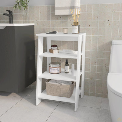 Freestanding Bathroom Shelf with Open Storage