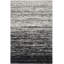 Tapis argenté / noir Atziri Costa Mesa-31312030