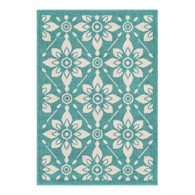 Tapis intérieur / extérieur à treillis