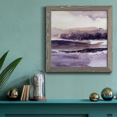 Villa Umbra IV - Peinture sur toile encadrée