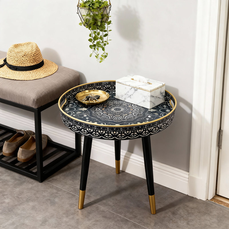 Table d'appoint ronde