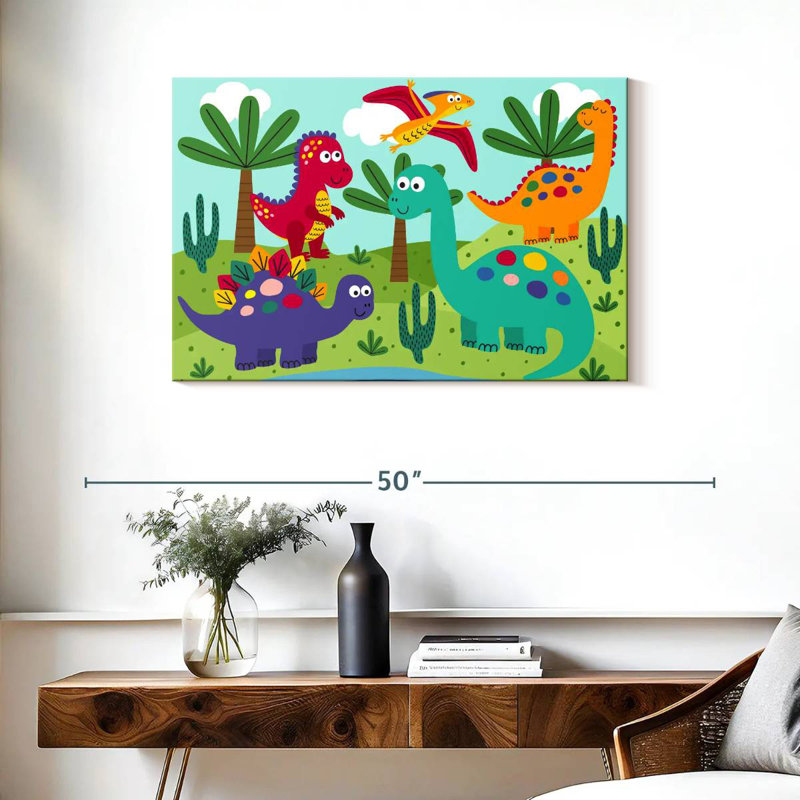 Dinosaures amis Ashelle, H 24 po x l 36 po