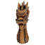 Sculpture murale dragon de feu