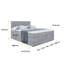 Brixon Pocket Spring Mattress Divan Bed Set-713332597-713332596