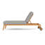 Alpine Outdoor Teak Chaise Lounge-1700104230