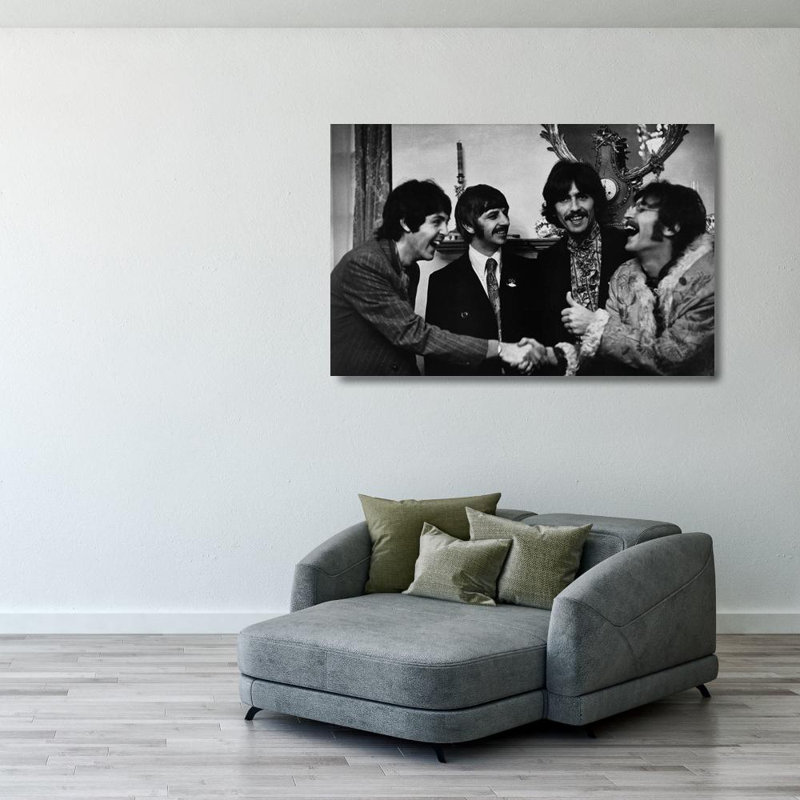 Beatles, Portrait d'une époque, H 26 po x l 40 po