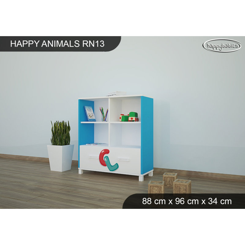 88cm W Kids Cube, Blue