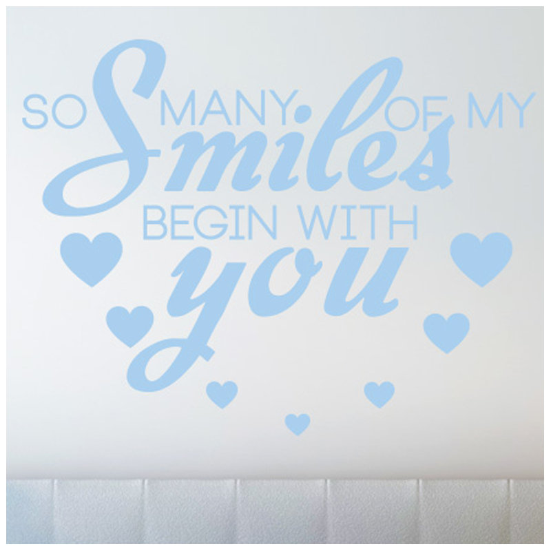 Wall Decal, Large, Light Blue