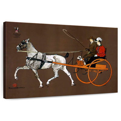 Couple Mehar dans un chariot brisant