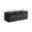 Banc de rangement en velours Pransh-408137068