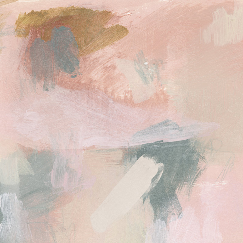 Muddled Apricot II by Jennifer Paxton Parker - Wrapped Canvas Print, 51cm H x 51cm W