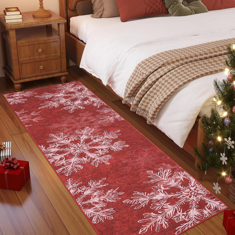 Geometric Washable Area Rug, 60*180cm